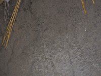 仲町仏足石４  左舎利塔、右仏手華判