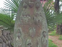 P8120620  1710年　五智として薬師・聖観音・阿弥陀・釈迦・大日の五仏と、 一尊の虚空蔵菩薩とを併せて六尊としている。