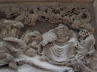 13大天狗の前での烏天狗と若武者の試合