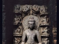 RATNAG033  触地印如来坐像、光背に八菩薩