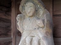 今坊権現の近くの田の神