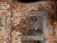 AA1 0841  天井アナンタ龍の上に横たわるヴィシュヌ