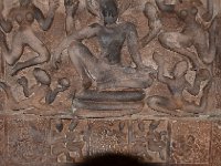 AA1 0134  天井ナーガの上に座すヴィシュヌ