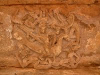 AA1 0865  天井孔雀に乗るスカンダ