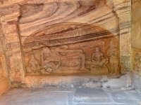 AA1 0209  アナンタ龍の上に横たわるヴィシュヌ