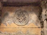 DSC00903  天井ガルーダに乗るヴィシュヌ