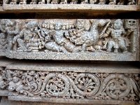 KESHAVA236  ラーヴァナとジャターユ、ハヌマンとスグリーヴァ