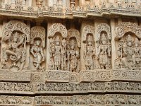 Lakshminarayana Temple at Hosaholalu, wall panel relief  L.NARAYA100