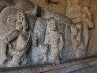 DSC 0685  アナンタ龍の上に横たわるヴィシュヌ 7世紀中頃