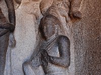 DSC 0433  自分の手首を切って布施する信者 7世紀