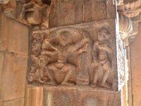 AA1 0483  象の悪魔を退治するシヴァ